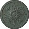 Ekena Millwork Bradford Ceiling Medallion (Fits Canopies up to 6 5/8"), 32 5/8"OD x 2"P, Cloud Burst Crackle CM32BRCBC - alternate 1